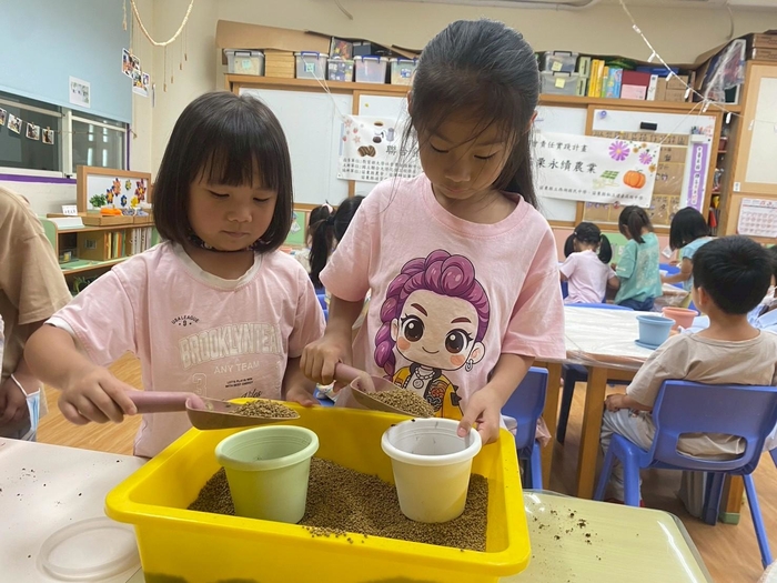 食農教育－多肉盆栽組裝活動圖片