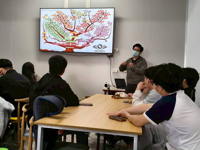 屋角咖啡園田間參訪與手網烘焙實作圖片