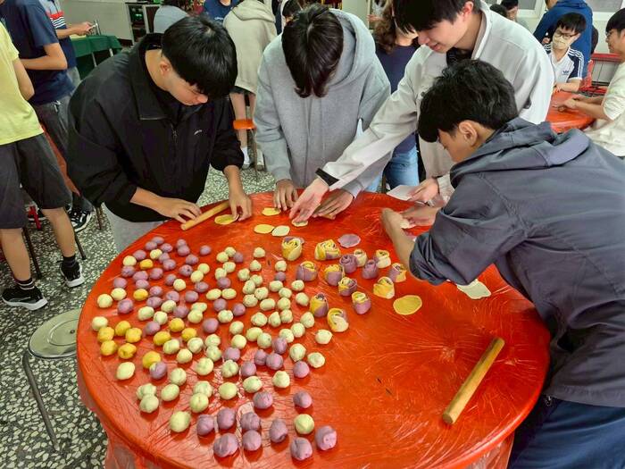 環教場域介紹與甘藷玫瑰饅頭DIY圖片