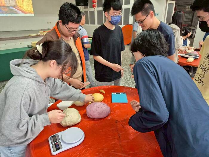 環教場域介紹與甘藷玫瑰饅頭DIY圖片