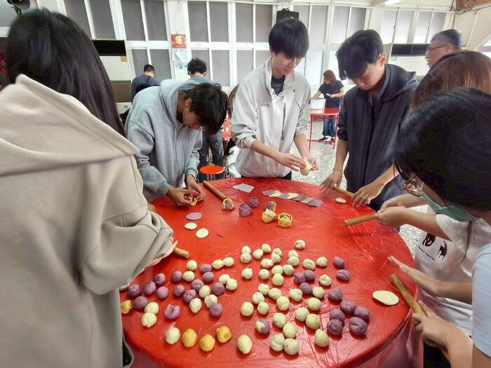 環教場域介紹與甘藷玫瑰饅頭DIY圖片