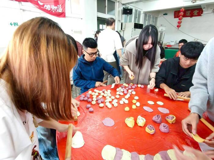 環教場域介紹與甘藷玫瑰饅頭DIY圖片