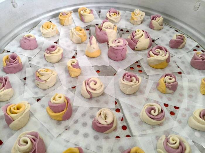 環教場域介紹與甘藷玫瑰饅頭DIY圖片